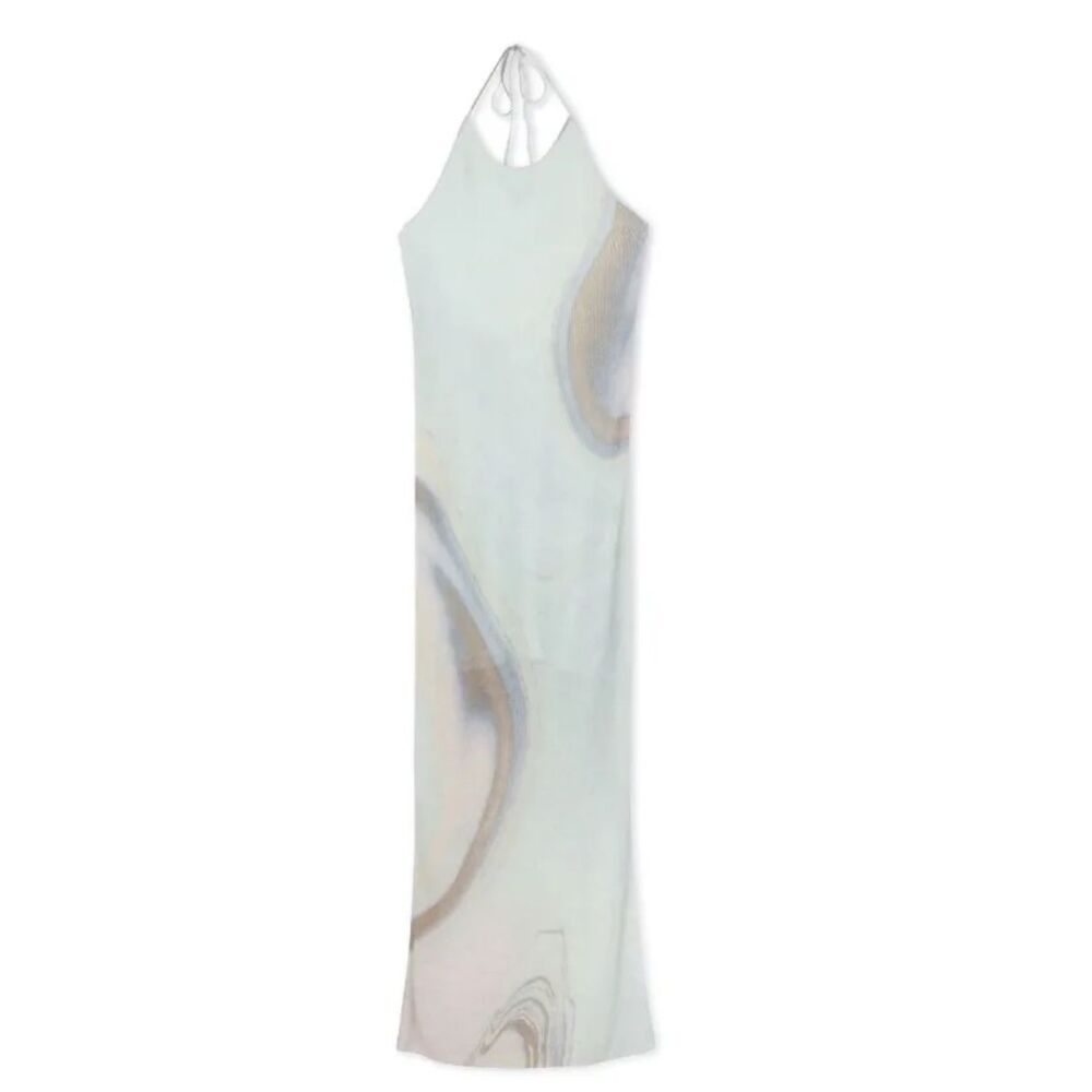Johnathon SIMKHAI Mischa abstract-print dress NWT Size Medium